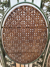 Load image into Gallery viewer, Wrought Iron Folding Privacy Screen - Room Divider - Elephant Motif
