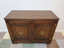 Load image into Gallery viewer, Vintage Two Door Console Cabinet
