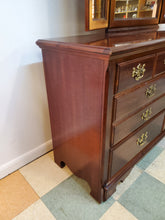 Load image into Gallery viewer, Vintage Cherry Triple Dresser - Winston Court By Thomasville - 9 Drawers
