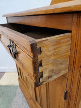 Load image into Gallery viewer, Antique Oak Washstand
