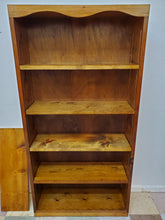 Load image into Gallery viewer, Tall Pine Bookshelf With Adjustable Shelves
