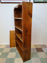 Load image into Gallery viewer, Tall Pine Bookshelf With Adjustable Shelves
