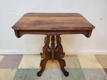 Load image into Gallery viewer, Antique Victorian Parlor Table - Lamp Table
