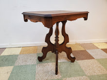 Load image into Gallery viewer, Antique Victorian Parlor Table - Lamp Table
