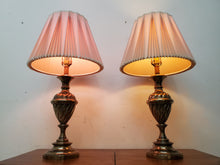 Load image into Gallery viewer, Pair Vintage Stiffel Brass Table Lamps
