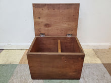 Load image into Gallery viewer, Antique Primitive Box Wagon Seat With Storage - Bench
