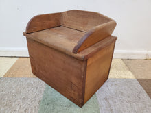 Load image into Gallery viewer, Antique Primitive Box Wagon Seat With Storage - Bench
