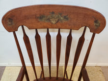 Load image into Gallery viewer, Vintage S. Bent and Bros Wooden Rocking Chair - Hand Painted
