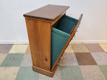 Load image into Gallery viewer, Vintage Wooden Tilt Out Landry Hamper
