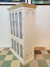 Load image into Gallery viewer, Vintage White Country Style Storage Cabinet - Closet
