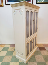 Load image into Gallery viewer, Vintage White Country Style Storage Cabinet - Closet
