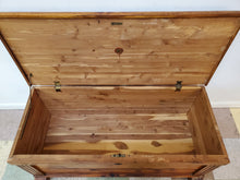 Load image into Gallery viewer, Antique Cedar Blanket Chest
