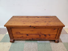Load image into Gallery viewer, Antique Cedar Blanket Chest
