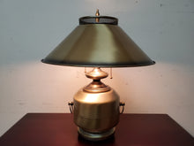 Load image into Gallery viewer, Vintage Brushed Brass Table Lamp
