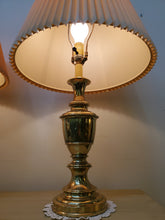 Load image into Gallery viewer, Pair Vintage Brass Table Lamps
