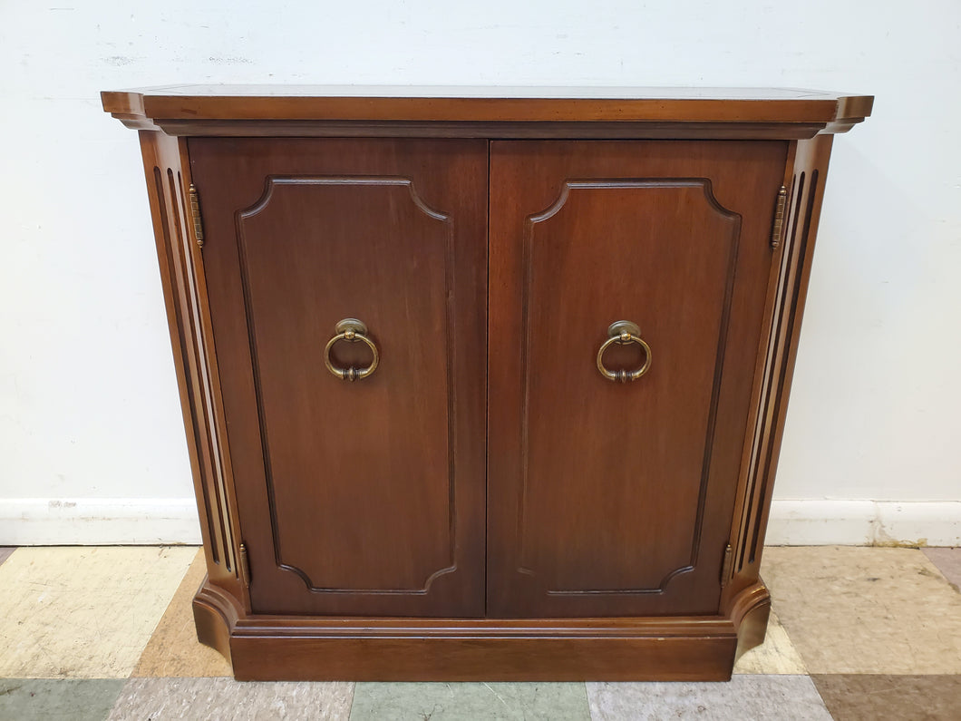 Vintage Mahogany Console Table - Hall Table - 2 Doors - By JB Van Sciver