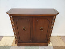 Load image into Gallery viewer, Vintage Mahogany Console Table - Hall Table - 2 Doors - By JB Van Sciver
