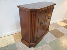 Load image into Gallery viewer, Vintage Mahogany Console Table - Hall Table - 2 Doors - By JB Van Sciver
