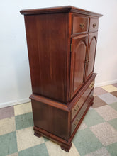 Load image into Gallery viewer, Vintage Solid Cherry Chest Of Drawers - Armoire Door Chest
