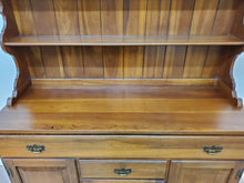 Load image into Gallery viewer, Vintage Country Cherry Hutch Buffet Server By Harden Furniture
