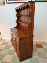 Load image into Gallery viewer, Vintage Country Cherry Hutch Buffet Server By Harden Furniture
