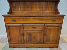 Load image into Gallery viewer, Vintage Country Cherry Hutch Buffet Server By Harden Furniture
