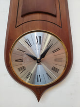 Load image into Gallery viewer, Mid Century Modern Elgin Tear Drop Wall Clock
