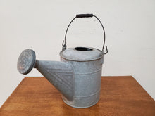 Load image into Gallery viewer, Vintage Galvanized Watering Can With Bail Handle
