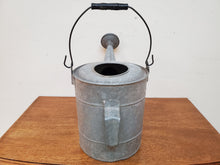 Load image into Gallery viewer, Vintage Galvanized Watering Can With Bail Handle
