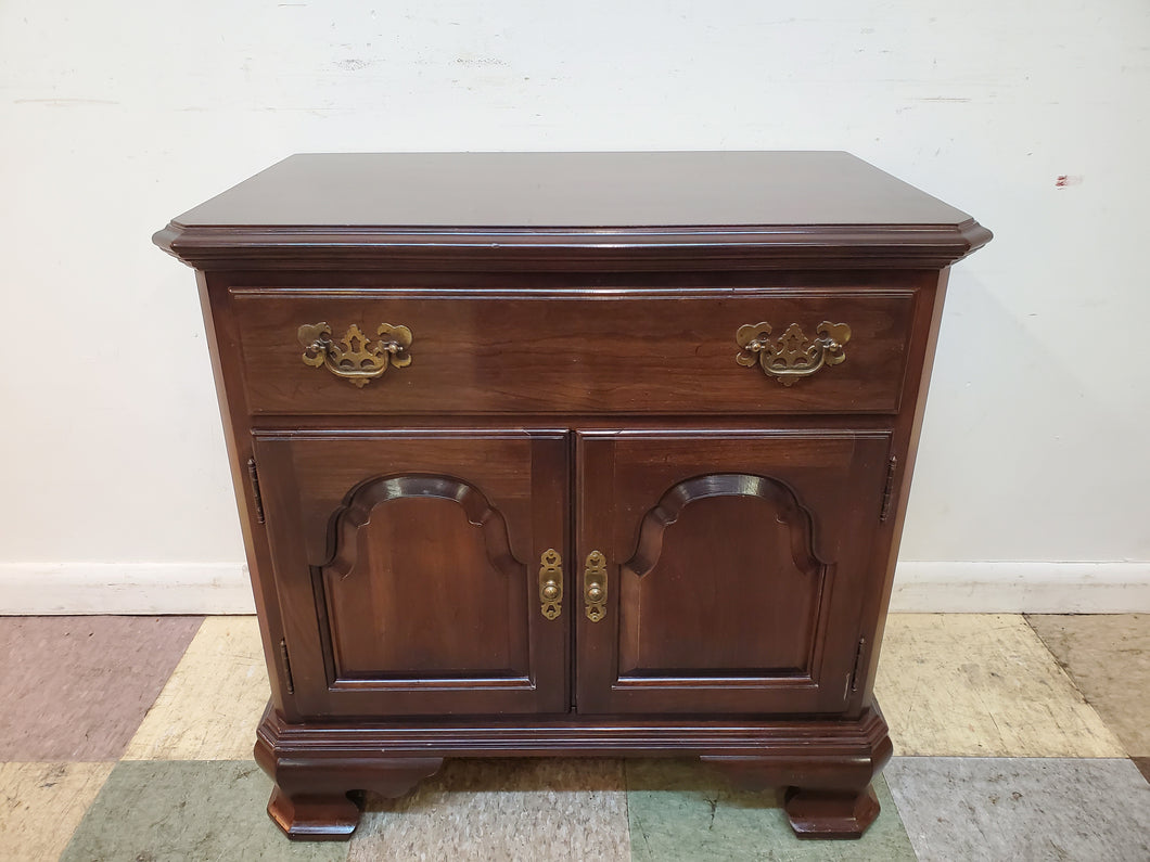 Vintage Ethan Allen Cherry End Table - Nightstand