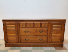 Load image into Gallery viewer, Vintage Heywood Wakefield Solid Maple Buffet Server
