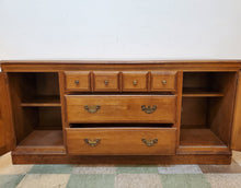 Load image into Gallery viewer, Vintage Heywood Wakefield Solid Maple Buffet Server
