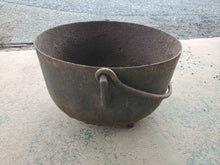 Load image into Gallery viewer, Antique Cast Iron Cauldron - Kettle - Planter
