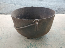 Load image into Gallery viewer, Antique Cast Iron Cauldron - Kettle - Planter
