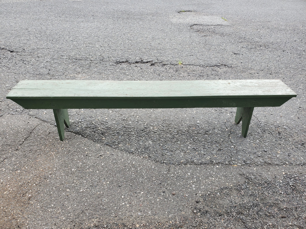 Primitive Farm Bench 7 Foot 6 Inches