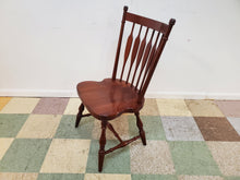 Load image into Gallery viewer, Vintage Solid Cherry Arrow Back Chair By Harden Furniture
