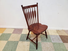 Load image into Gallery viewer, Vintage Solid Cherry Arrow Back Chair By Harden Furniture
