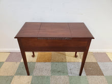 Load image into Gallery viewer, Vintage Cherry Queen Ann Style Makeup Vanity By Colonial Manor
