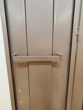 Load image into Gallery viewer, Vintage Mid Century Metal Wardrobe Cabinet
