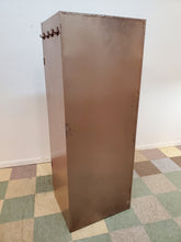 Load image into Gallery viewer, Vintage Mid Century Metal Wardrobe Cabinet
