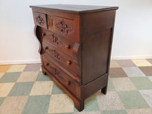 Load image into Gallery viewer, Antique 19th Century Chest Of Drawers - 6 Drawer Dresser
