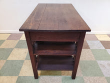 Load image into Gallery viewer, Antique Arts Crafts Mission Oak Library Desk
