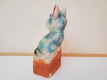 Load image into Gallery viewer, Vintage Chalkware Scotty Terrier Dog Bank - 1940&#39;s Carnival Prize
