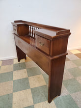Load image into Gallery viewer, Vintage Solid Cherry Full Size Bookshelf Headboard By Link Taylor
