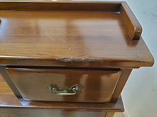 Load image into Gallery viewer, Vintage Solid Cherry Full Size Bookshelf Headboard By Link Taylor
