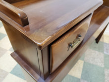 Load image into Gallery viewer, Vintage Solid Cherry Full Size Bookshelf Headboard By Link Taylor

