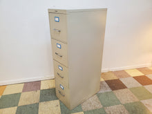 Load image into Gallery viewer, Four Drawer Metal File Cabinet
