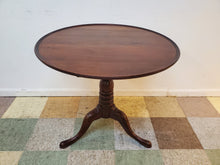 Load image into Gallery viewer, Antique Birdcage Tilt Top Table - Tea Table - Queen Anne Style
