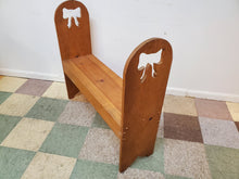 Load image into Gallery viewer, Vintage Pine Bench Seat
