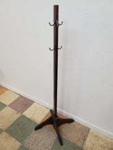 Load image into Gallery viewer, Vintage Wooden Coat Tree - Coat Rack
